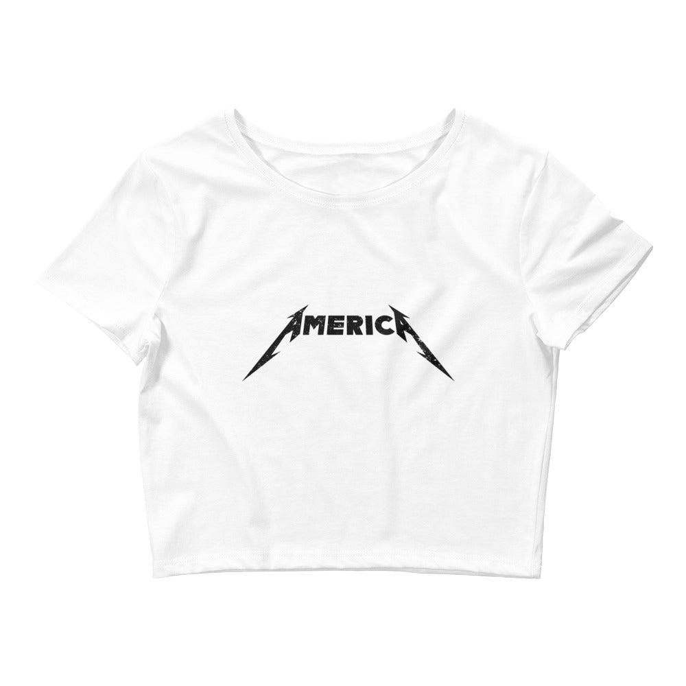 America Women’s Crop Tee